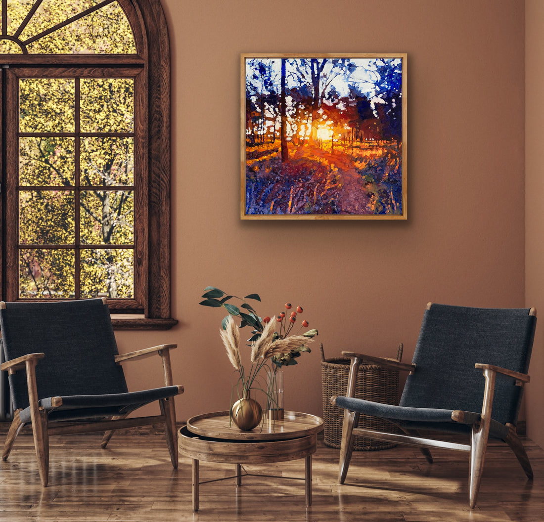 Nangar Sunset | Canvas Print