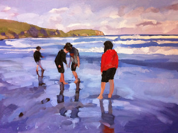 Kids on the Beach | Fine Art Print