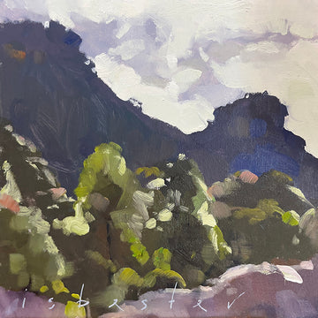 Bluffs against the Sky (10"x 10")
