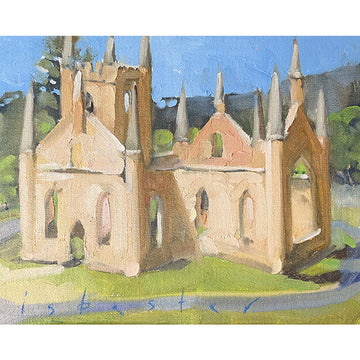 Church at Port Arthur (8"x10")
