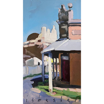 Corner of George (9"x 5")