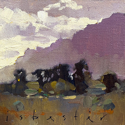Wilpena Late Afternoon (6"x 6")