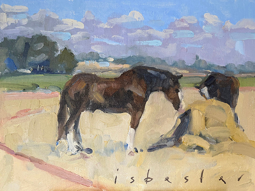 Harmony in the Hay (9"x 12")