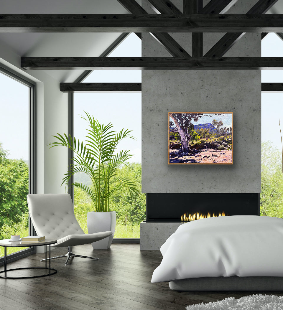 Creek-bed near Brachina (24"x 30")