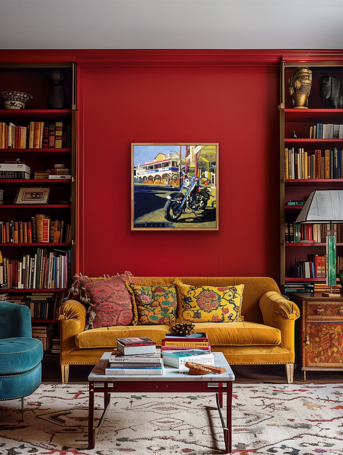 Parked at the Pub | Canvas Print