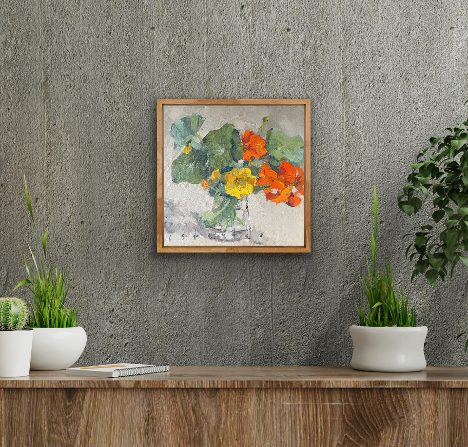 Nasturtiums (8"x 8")