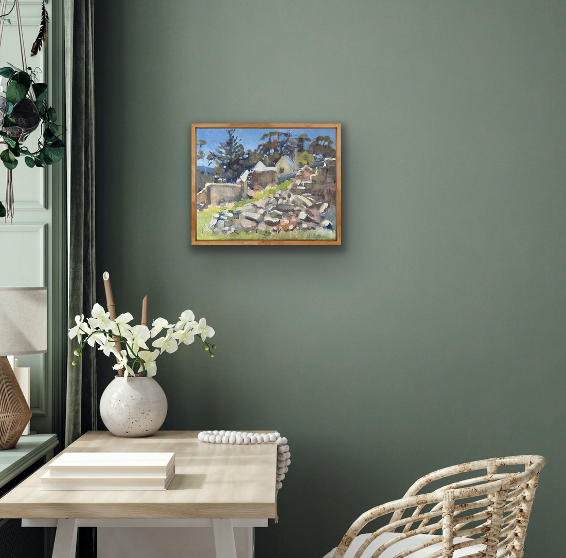 Stone Walls- Port Arthur (8”x 10”)