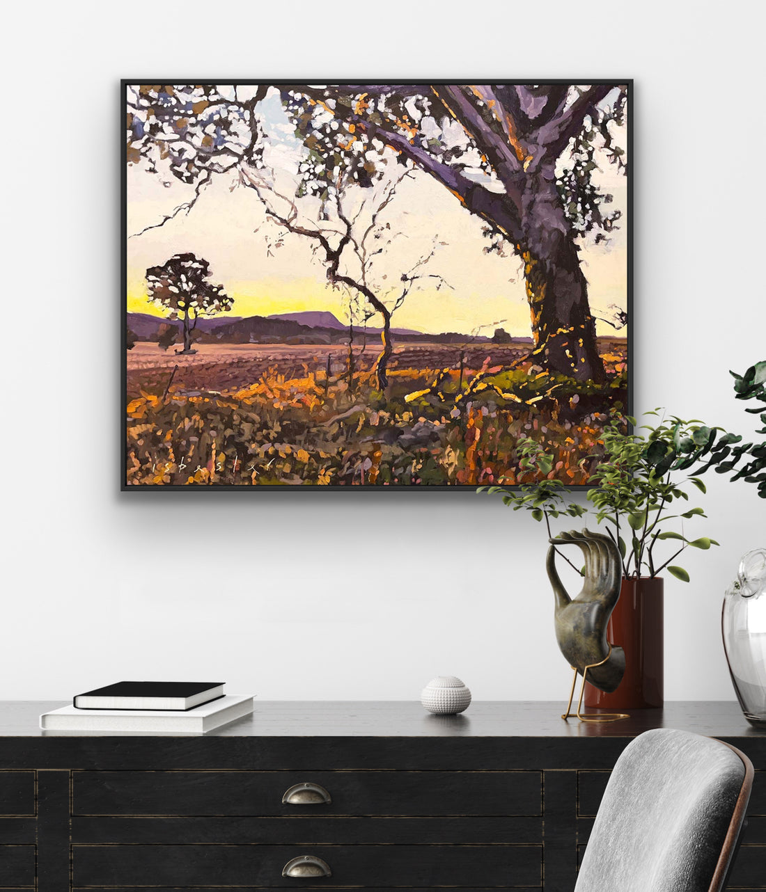 Late Arvo Gold (30"x 24")