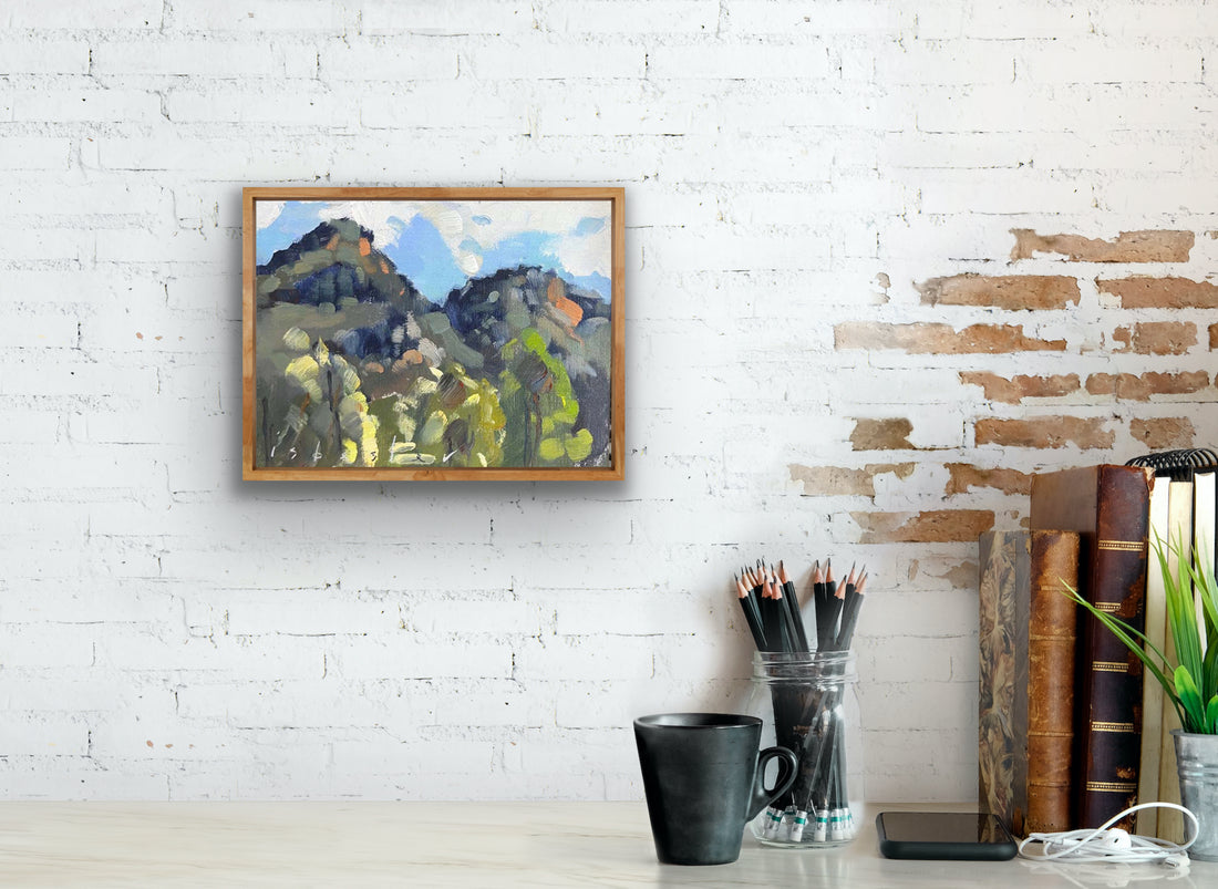 Grampians from The Valley (6"x 8")