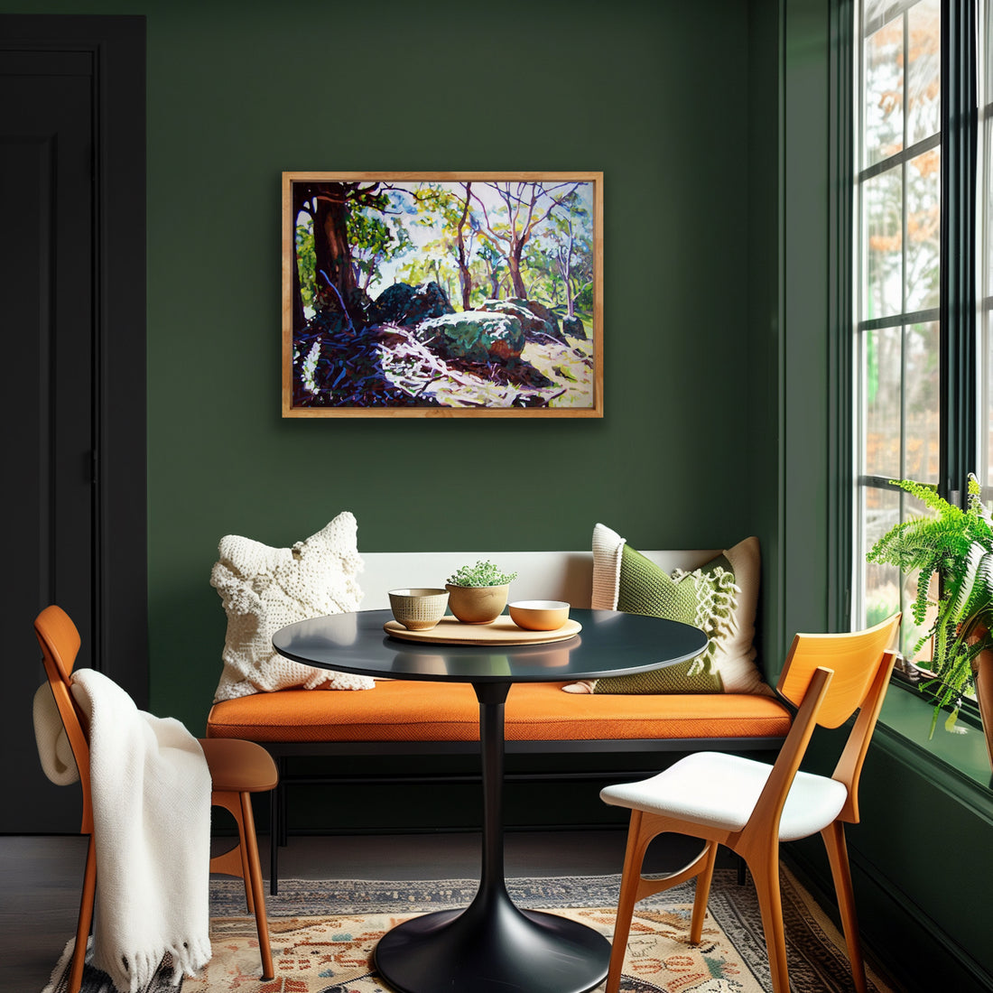 Moss and Rocks | Canvas Print