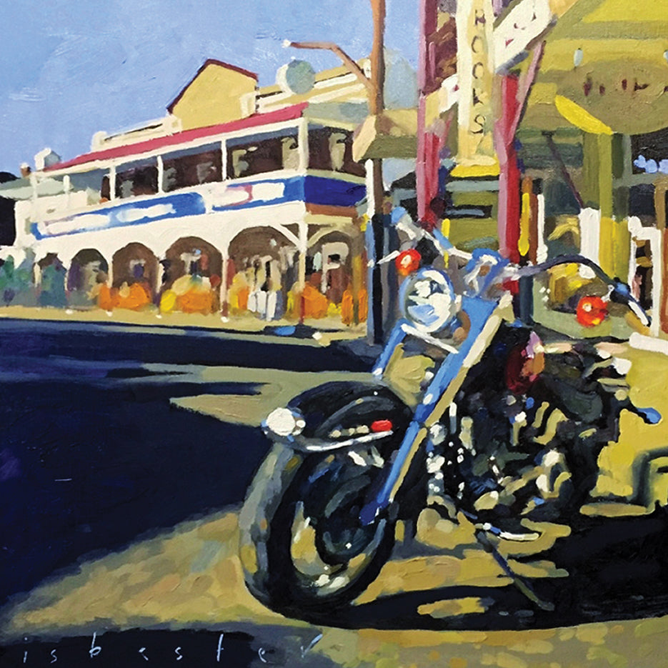 Parked at the Pub | Canvas Print