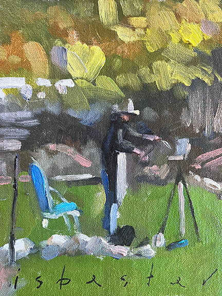Sally at the Grampians (6"x 8")