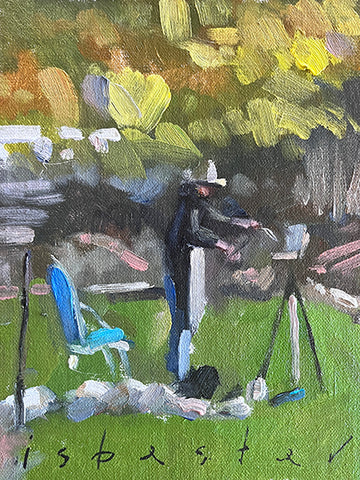 Sally at the Grampians (6"x 8")