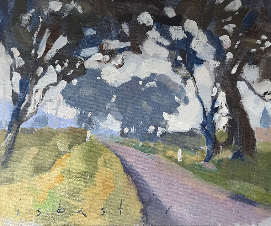 Smoky Afternoon (10"x12")