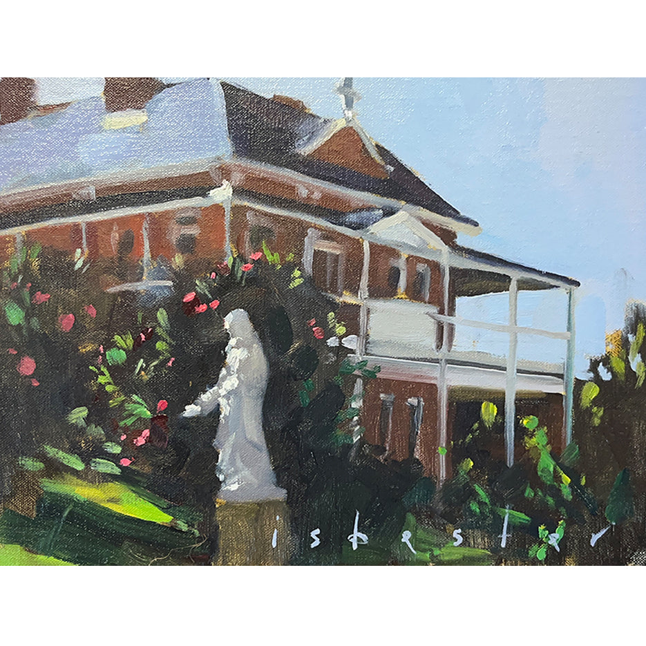 At St. Edwards (10"x 12")