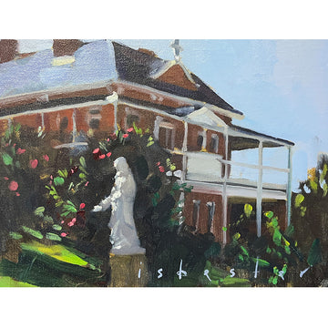 At St. Edwards (10"x 12")