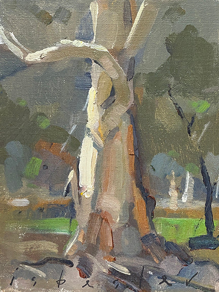Tree Study - Brushes (6"x 8")