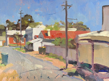 Where's ya Wheelie Bin  (9"x12")