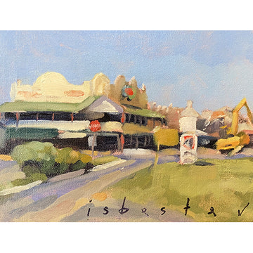 Road Work  (6"x8")