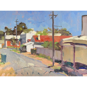 Where's ya Wheelie Bin  (9"x12")