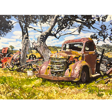 Work, Rust and Play | Canvas Print